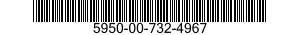 5950-00-732-4967 COIL,RADIO FREQUENCY 5950007324967 007324967