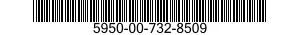5950-00-732-8509 TRANSFORMER,PULSE 5950007328509 007328509