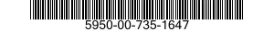 5950-00-735-1647  5950007351647 007351647