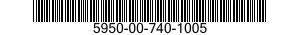 5950-00-740-1005  5950007401005 007401005