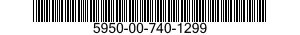 5950-00-740-1299  5950007401299 007401299