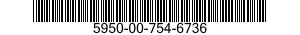 5950-00-754-6736  5950007546736 007546736