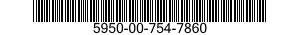 5950-00-754-7860  5950007547860 007547860