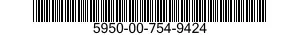 5950-00-754-9424  5950007549424 007549424