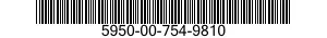 5950-00-754-9810  5950007549810 007549810