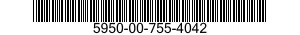 5950-00-755-4042  5950007554042 007554042