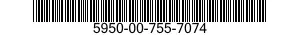 5950-00-755-7074 TRANSFORMER,POWER AUTOTRANSFORMER 5950007557074 007557074
