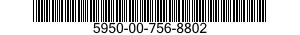 5950-00-756-8802  5950007568802 007568802