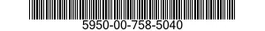 5950-00-758-5040  5950007585040 007585040