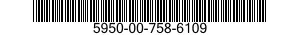 5950-00-758-6109  5950007586109 007586109