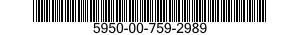 5950-00-759-2989  5950007592989 007592989
