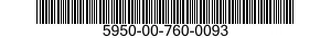 5950-00-760-0093  5950007600093 007600093