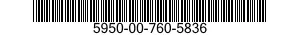 5950-00-760-5836  5950007605836 007605836