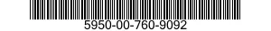 5950-00-760-9092  5950007609092 007609092