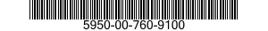 5950-00-760-9100  5950007609100 007609100