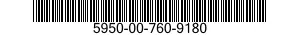 5950-00-760-9180  5950007609180 007609180