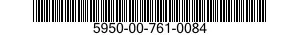 5950-00-761-0084  5950007610084 007610084