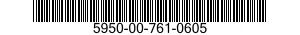 5950-00-761-0605  5950007610605 007610605