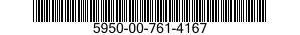 5950-00-761-4167  5950007614167 007614167