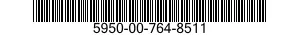5950-00-764-8511  5950007648511 007648511