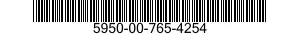 5950-00-765-4254  5950007654254 007654254