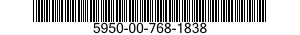 5950-00-768-1838  5950007681838 007681838