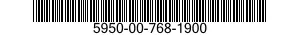 5950-00-768-1900  5950007681900 007681900