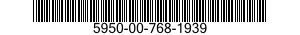 5950-00-768-1939  5950007681939 007681939