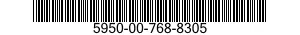 5950-00-768-8305  5950007688305 007688305