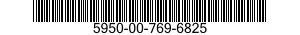 5950-00-769-6825  5950007696825 007696825