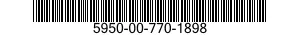 5950-00-770-1898  5950007701898 007701898