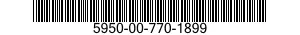 5950-00-770-1899  5950007701899 007701899