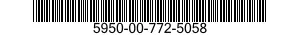 5950-00-772-5058  5950007725058 007725058