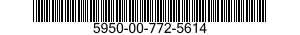 5950-00-772-5614  5950007725614 007725614