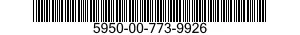 5950-00-773-9926  5950007739926 007739926