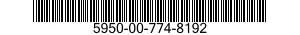 5950-00-774-8192  5950007748192 007748192
