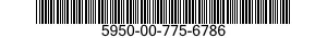 5950-00-775-6786  5950007756786 007756786
