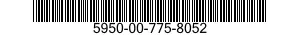 5950-00-775-8052  5950007758052 007758052