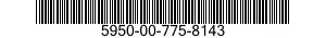 5950-00-775-8143  5950007758143 007758143