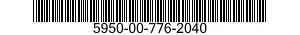 5950-00-776-2040  5950007762040 007762040