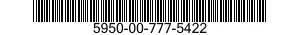 5950-00-777-5422  5950007775422 007775422