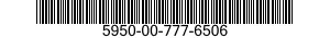 5950-00-777-6506  5950007776506 007776506