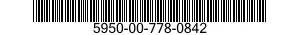 5950-00-778-0842  5950007780842 007780842