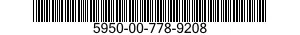 5950-00-778-9208  5950007789208 007789208
