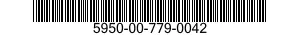 5950-00-779-0042  5950007790042 007790042