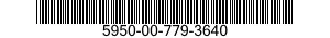 5950-00-779-3640  5950007793640 007793640