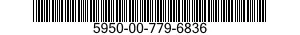 5950-00-779-6836  5950007796836 007796836
