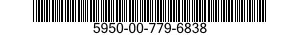 5950-00-779-6838  5950007796838 007796838