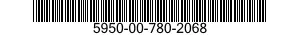 5950-00-780-2068  5950007802068 007802068