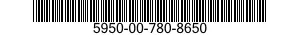 5950-00-780-8650  5950007808650 007808650